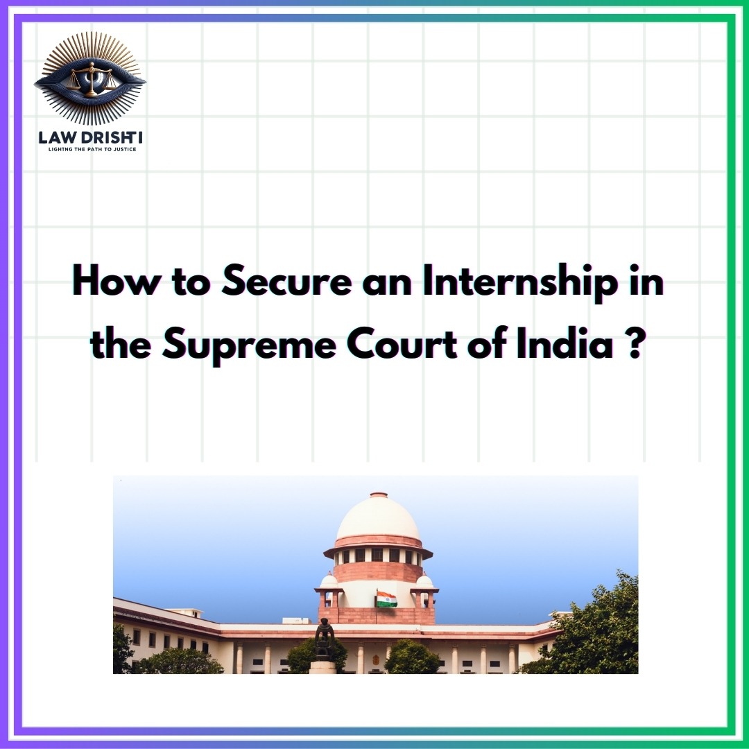 Internship in the Supreme Court of India