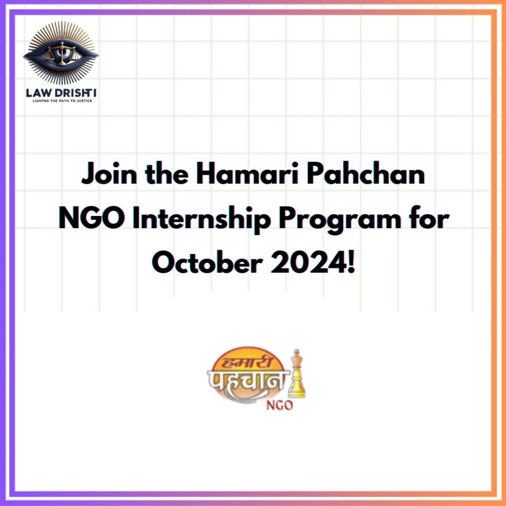 Join Hamari Pahchan NGO Internship Program for October 2024!