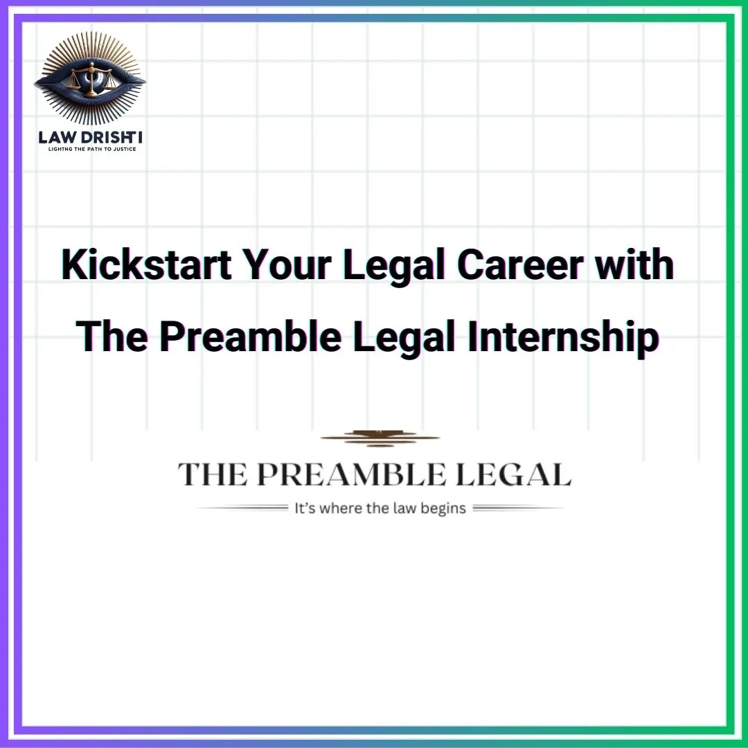 Legal Internship The Preamble