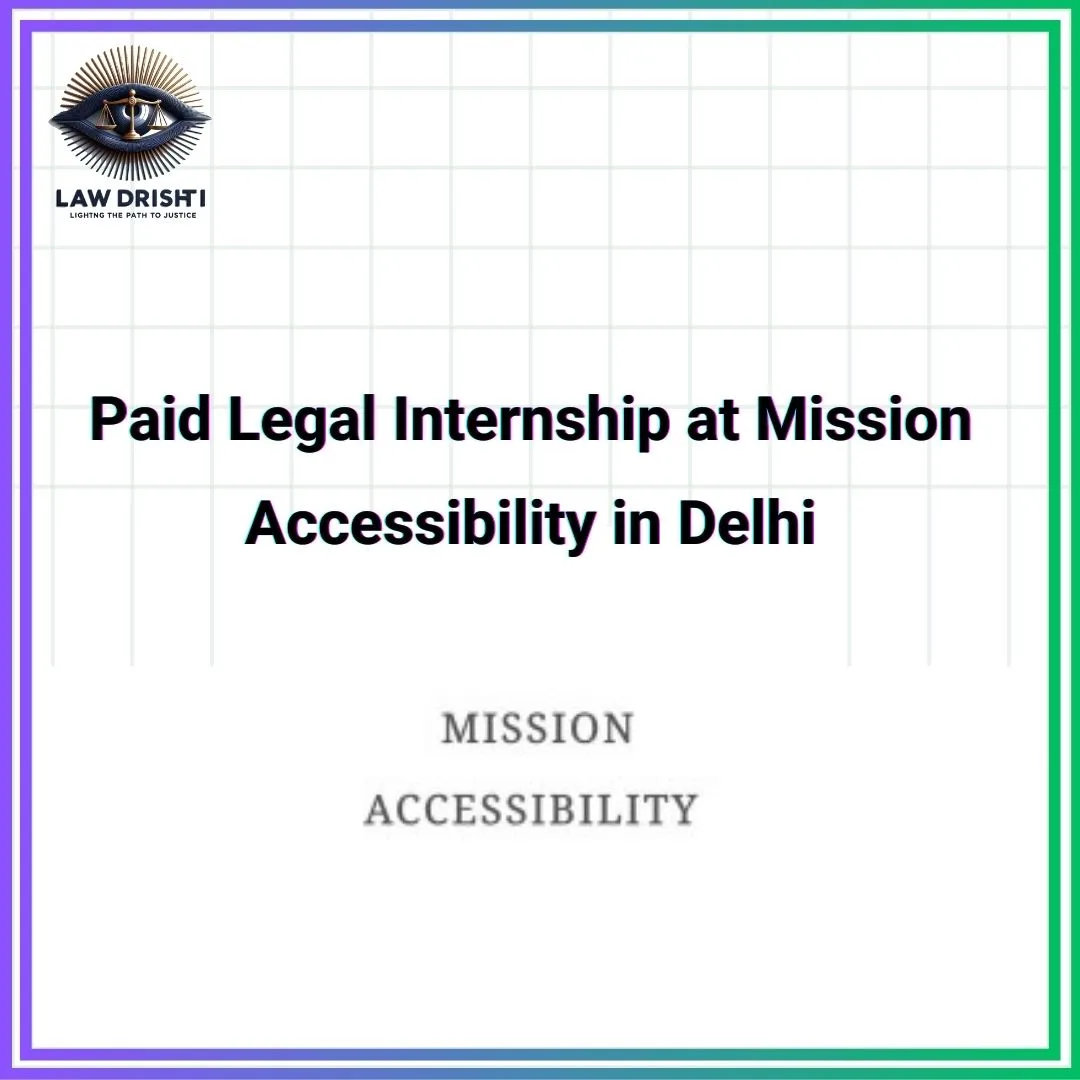 Mission Accessibility Legal Internship