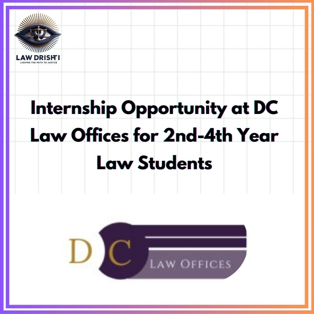 DC Law Officer Legal Internship