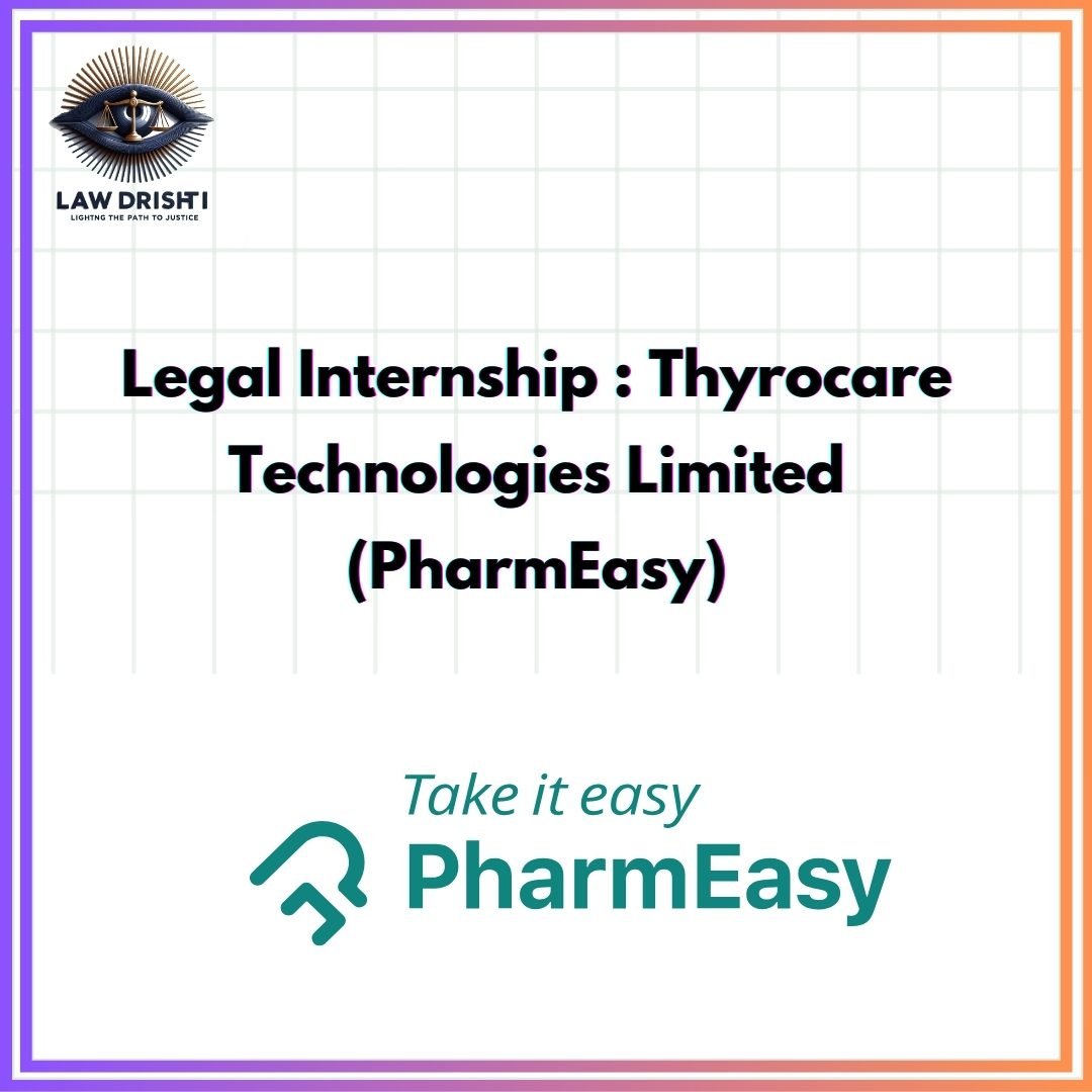Thyrocare Technologies Limited legal internship