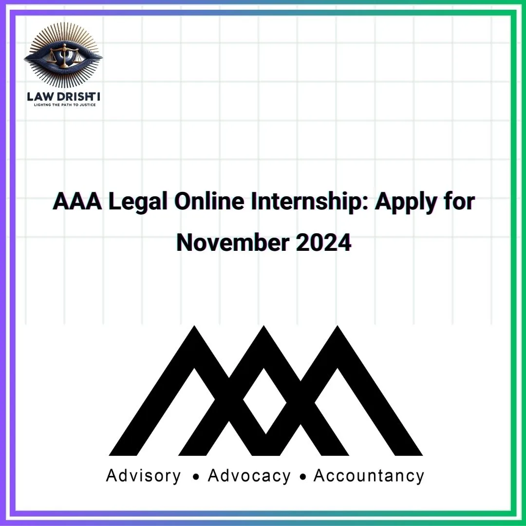 AAA Legal Online Internship