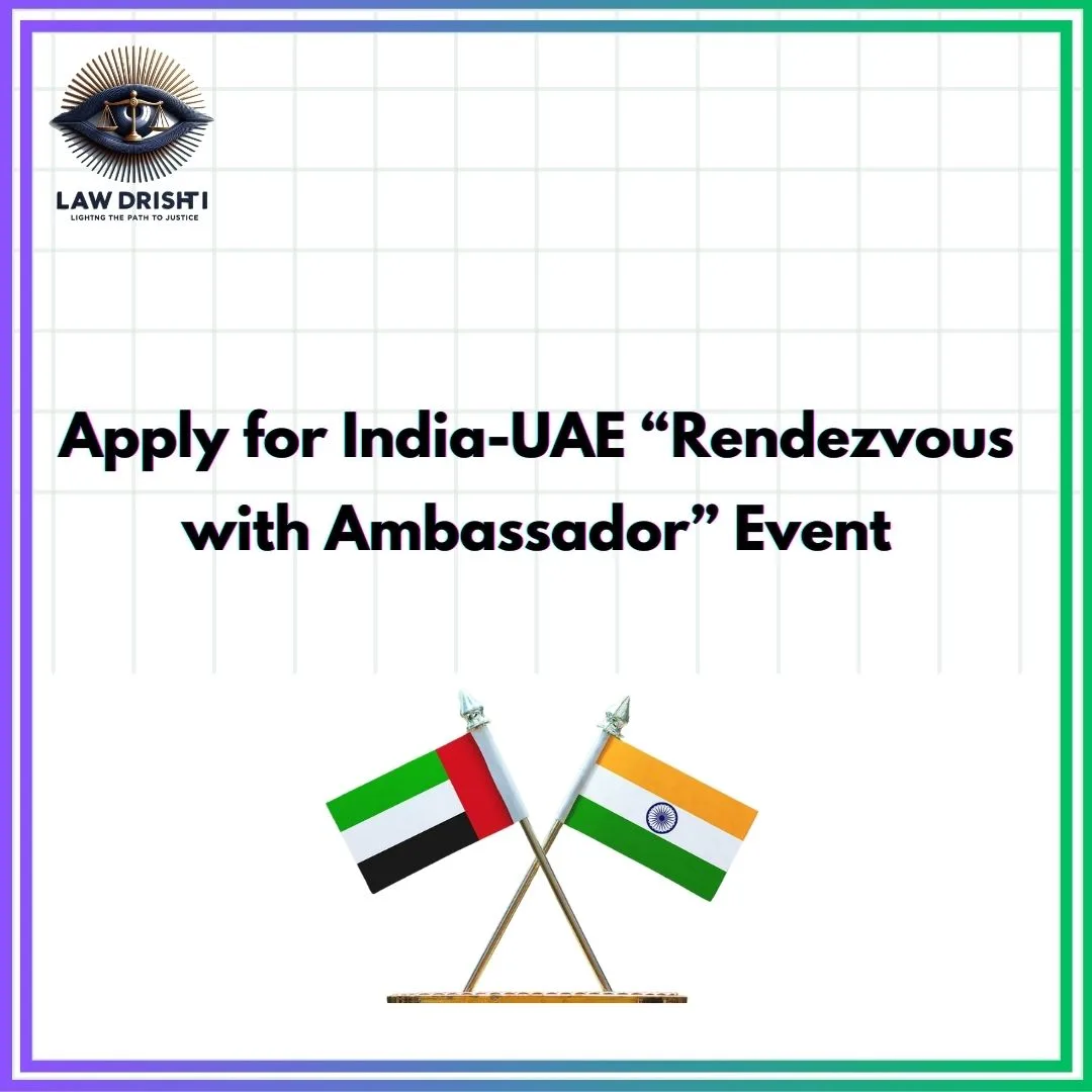 India UAE Ambassador Event