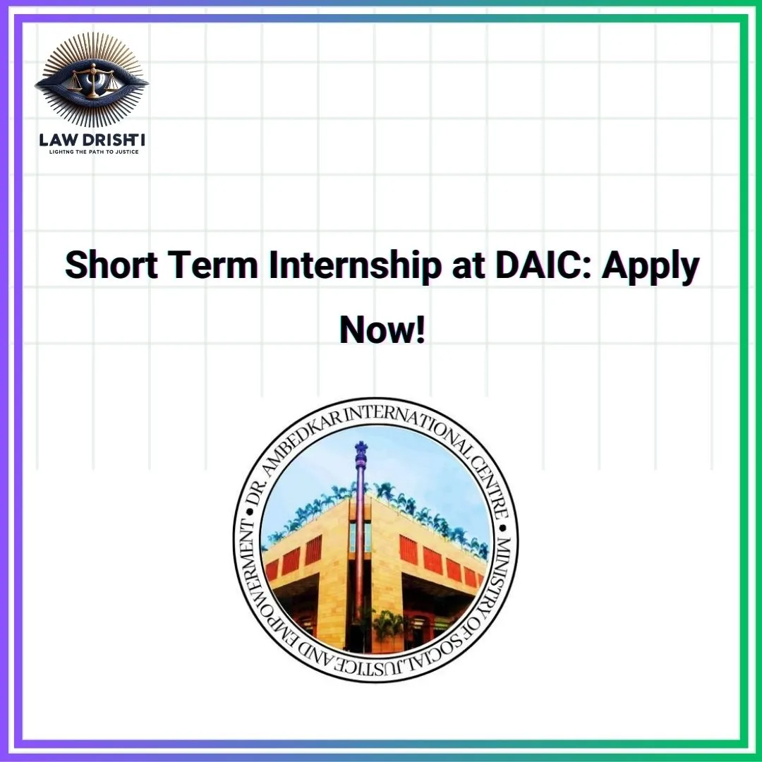 Short Term Internship DAIC