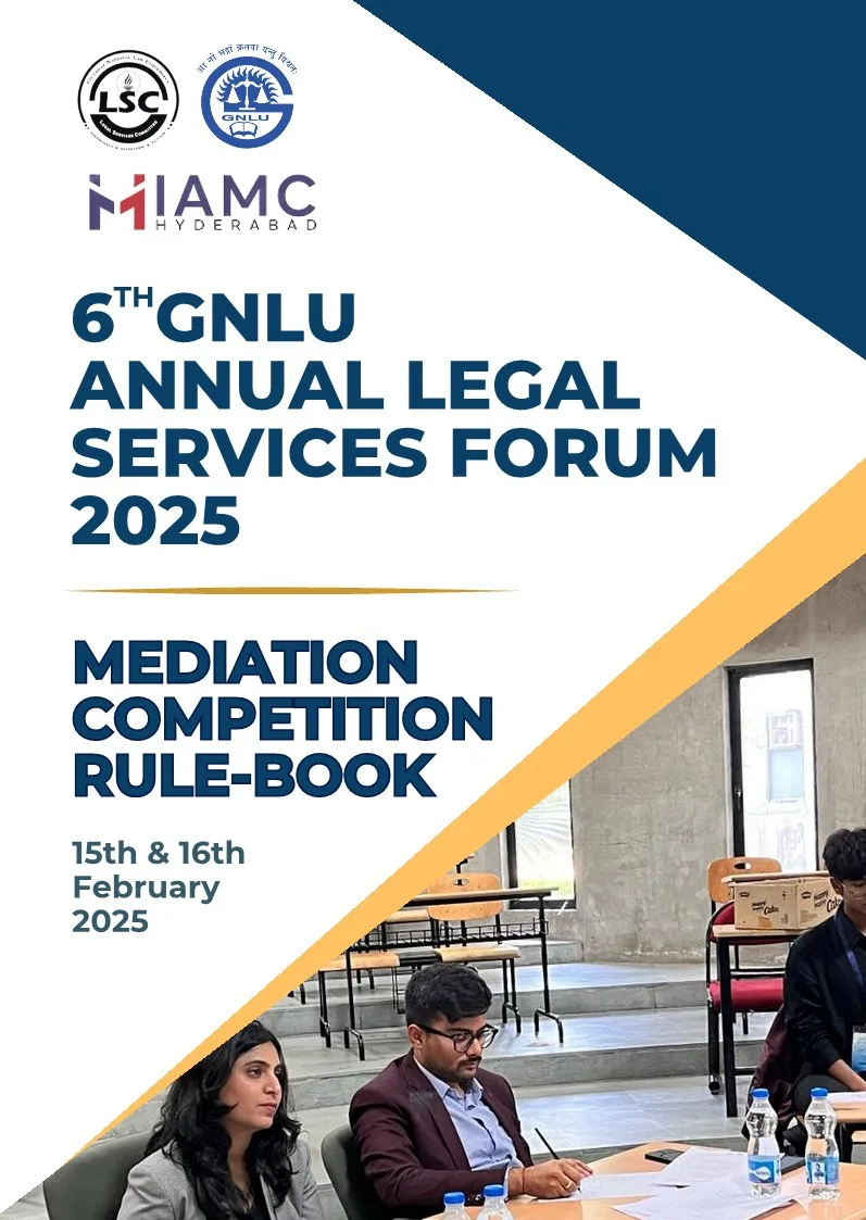 6th GNLU-GALSF: Empowering Legal Aid through Mediation