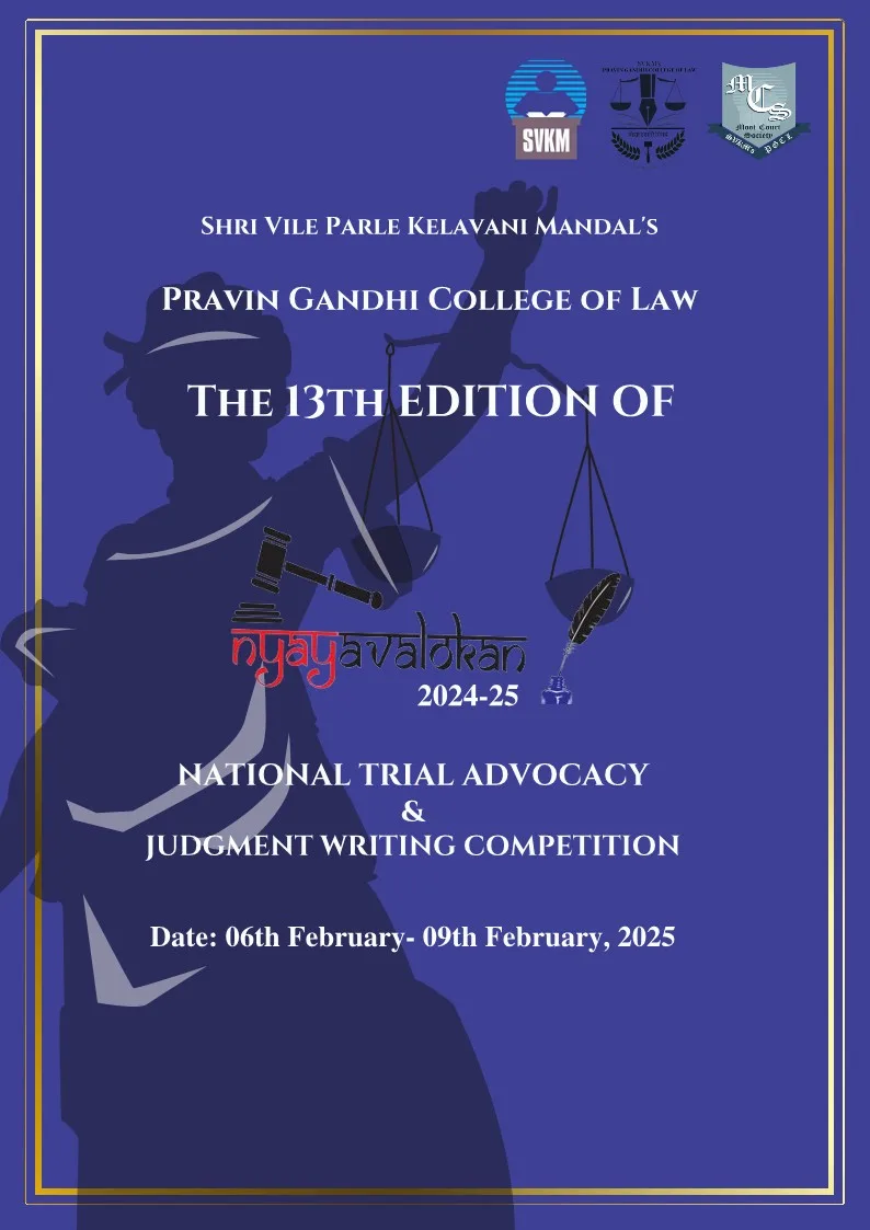 NATIONAL TRIAL ADVOCACY & JUDGEMENT WRITING COMPETITION 2024-25