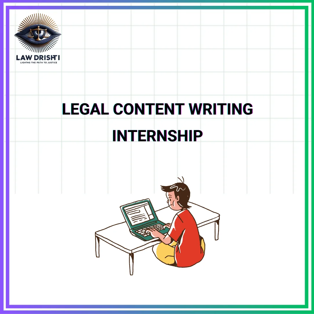 Legal Content Writing Internship