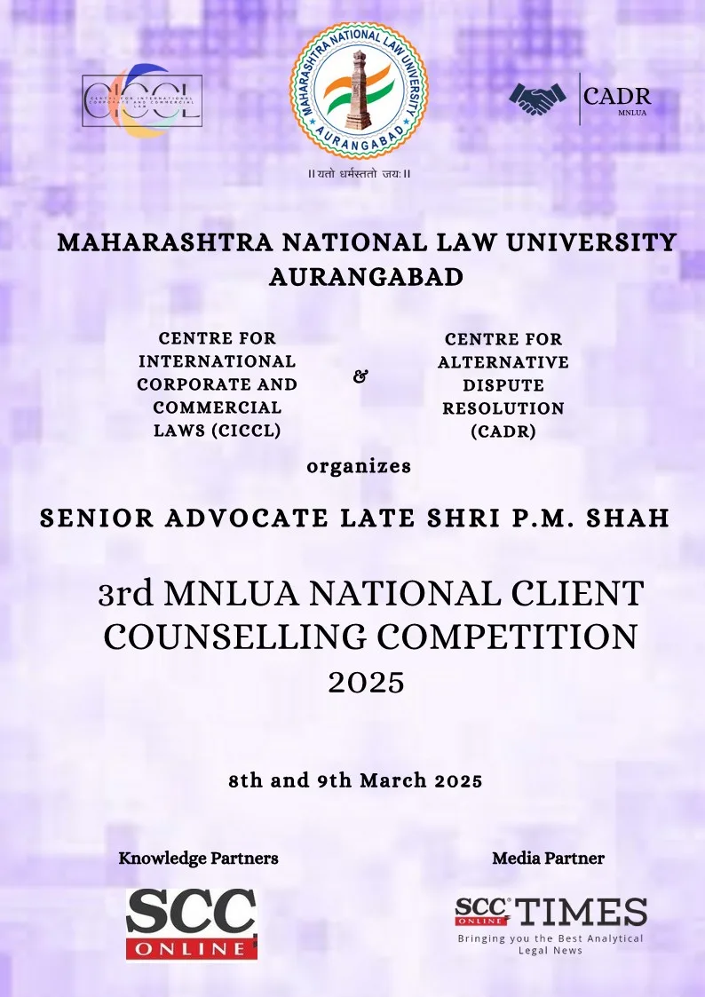 MNLUA's 3rd National Client Counselling Competition 2025