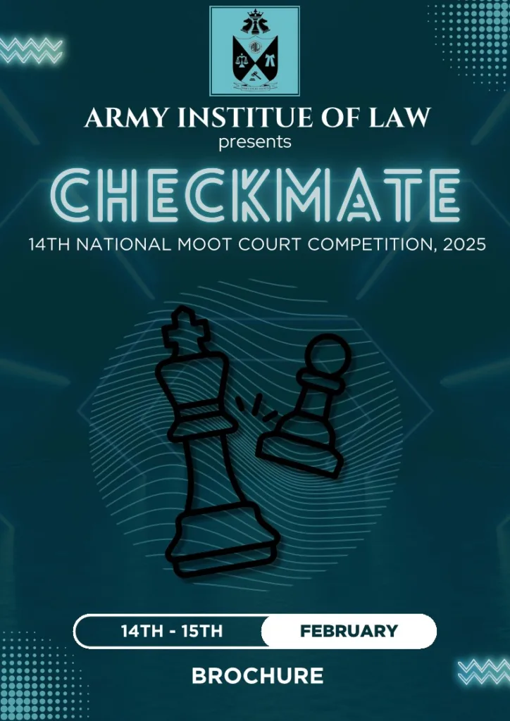 Checkmate 2025 – 14th National Moot Court Competition