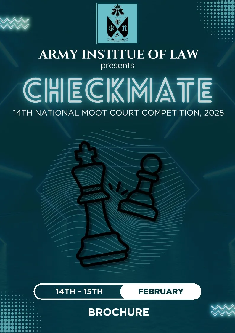 Checkmate 2025 – 14th National Moot Court Competition