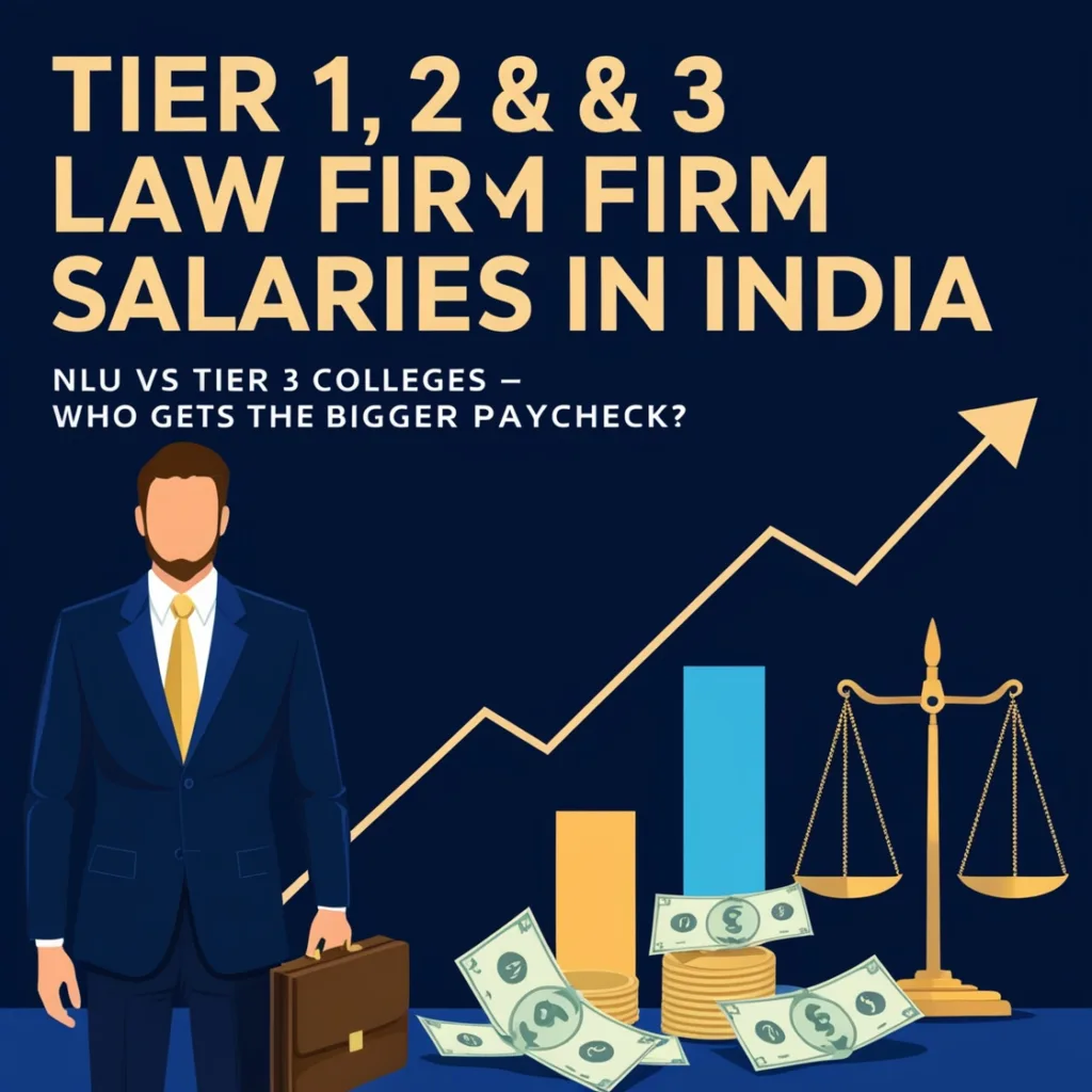 Tier-1, Tier-2 & Tier-3 Law Firm Salaries in India (2025):