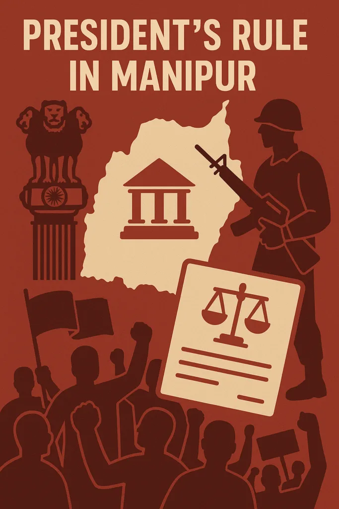 President Rule in Manipur: Causes, Article 356 Provisions, and Legal