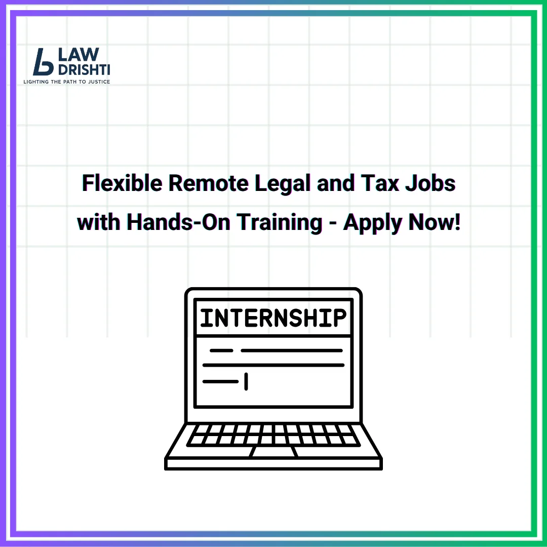 Flexible Remote Legal and Tax Jobs with Hands-On Training