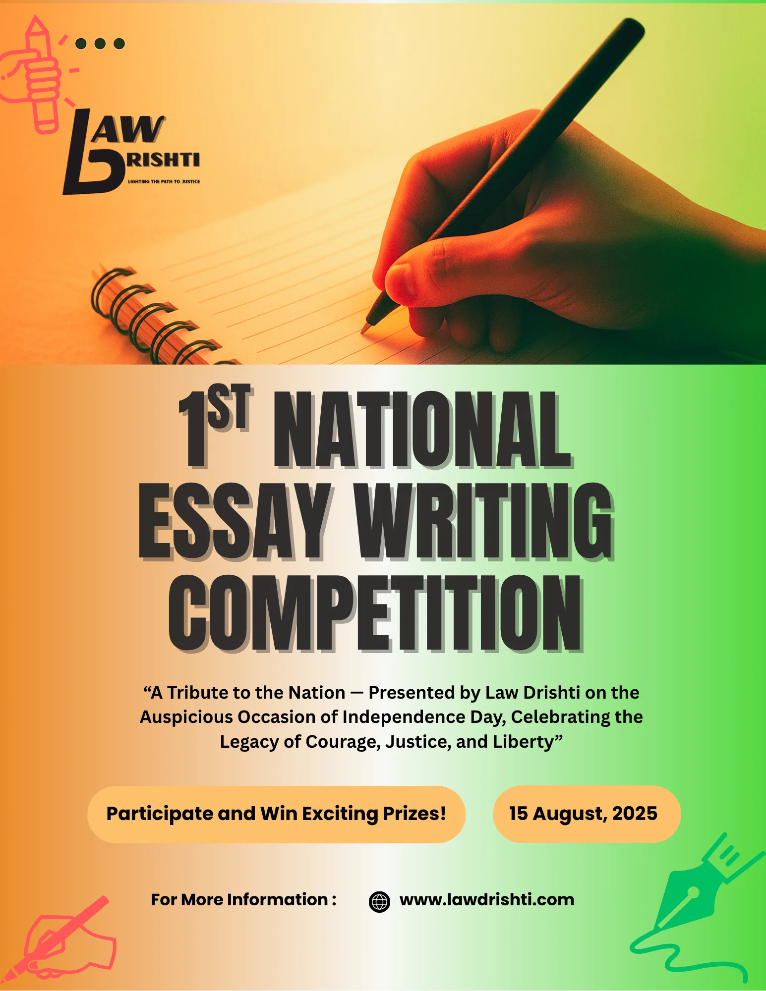 Law Drishti National Essay Writing Competition