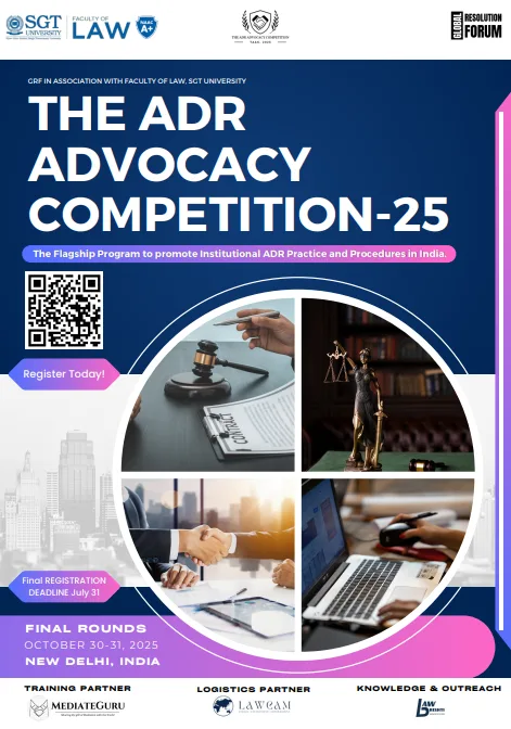 ADR Advocacy Competition TAAC 2025