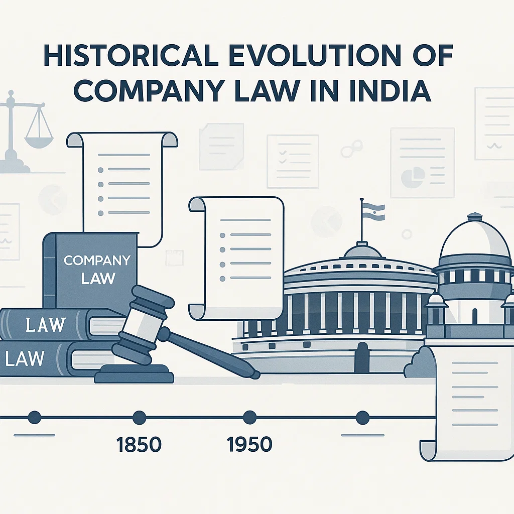 Evolution of Company Law in India